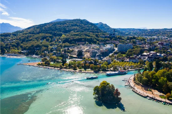Canali e centro storico di Annecy